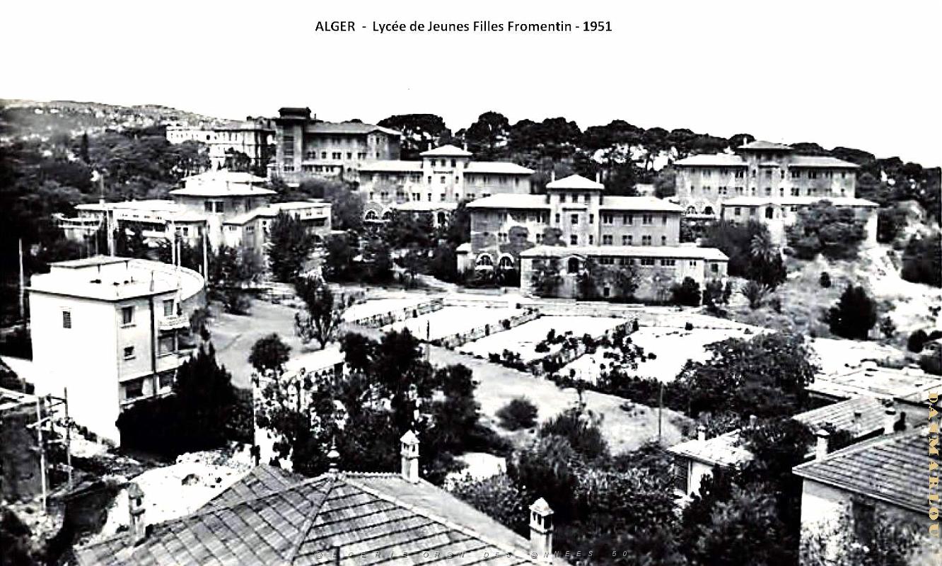 Alger - Lycee de Jeunes Filles Fromentin - 1951.jpg
